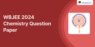 WBJEE 2024 Chemistry Question Paper (Available)- Download Solution pdf with Answer Key